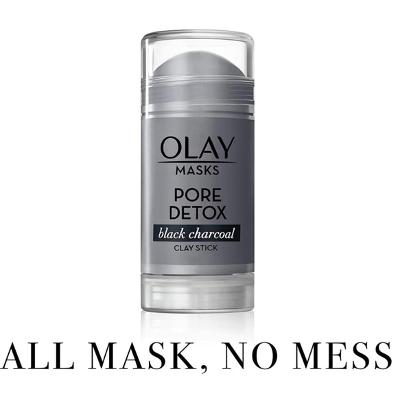 Olay Pore Detox Black Charcoal Clay Face Mask Stick - Picture 1 of 6